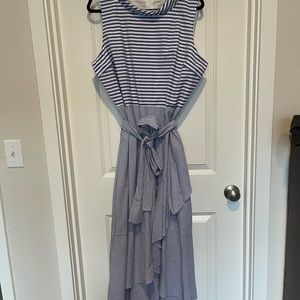 New York and Company Stripe dress